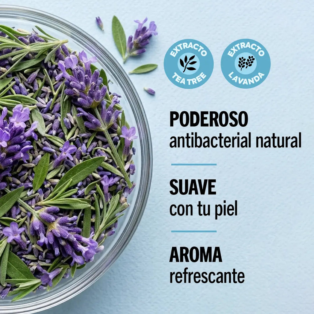 Powerbum Purify Limpiador Juguetes y Zona Íntima Tea Tree Lavanda