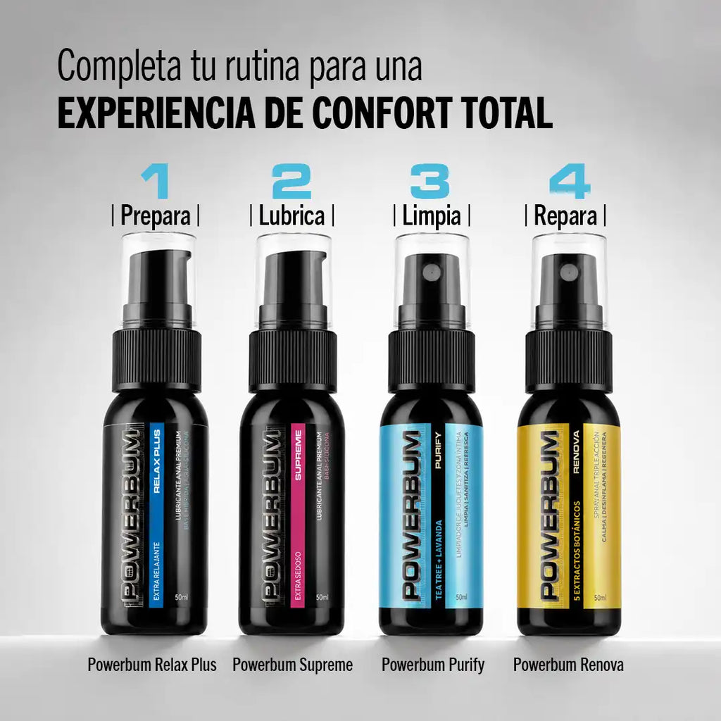 Powerbum Purify Limpiador Juguetes y Zona Íntima Tea Tree Lavanda