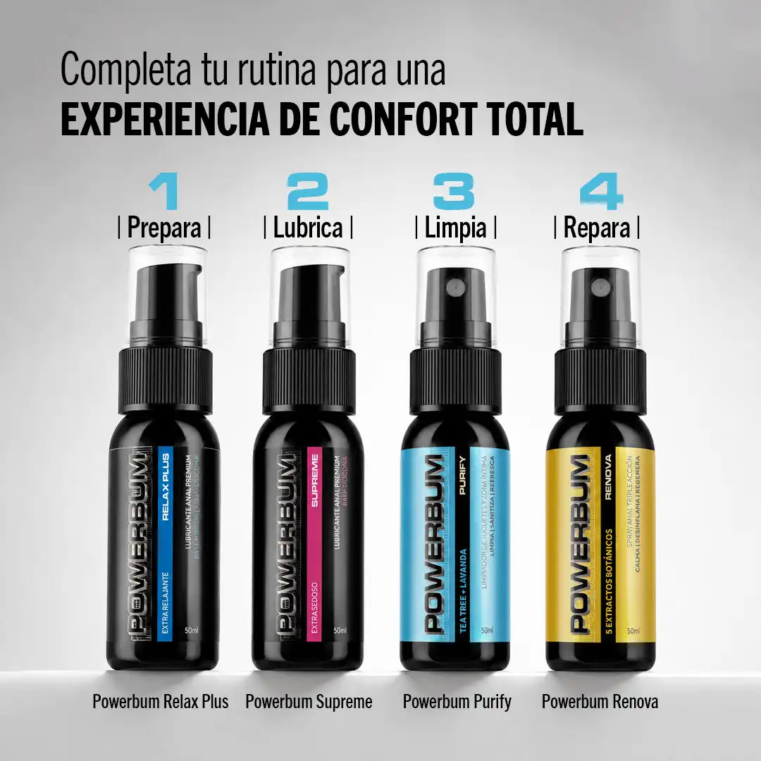 Powerbum Purify Limpiador Juguetes y Zona Íntima Tea Tree Lavanda