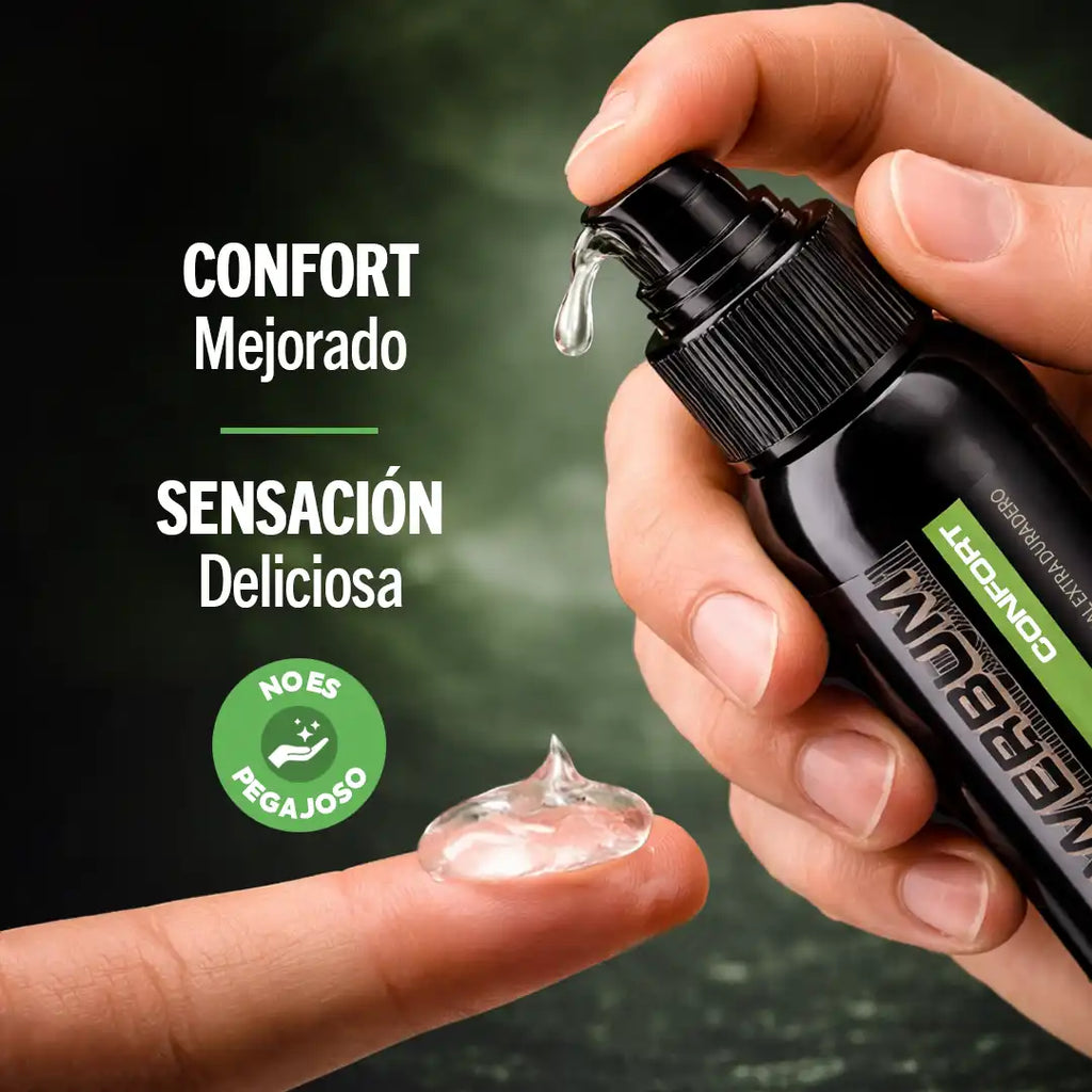 Powerbum Confort Lubricante Anal Base Agua con Extracto de Clavo Anestésico