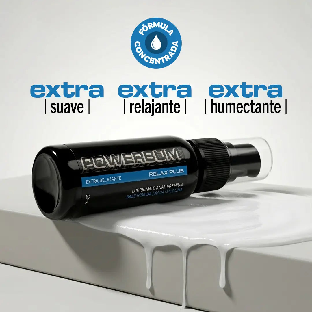 Powerbum Relax Plus Lubricante Anal Crema Extra Relajante