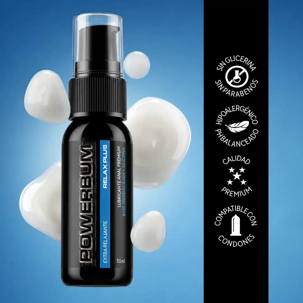 Powerbum Relax Plus Lubricante Anal Crema Extra Relajante