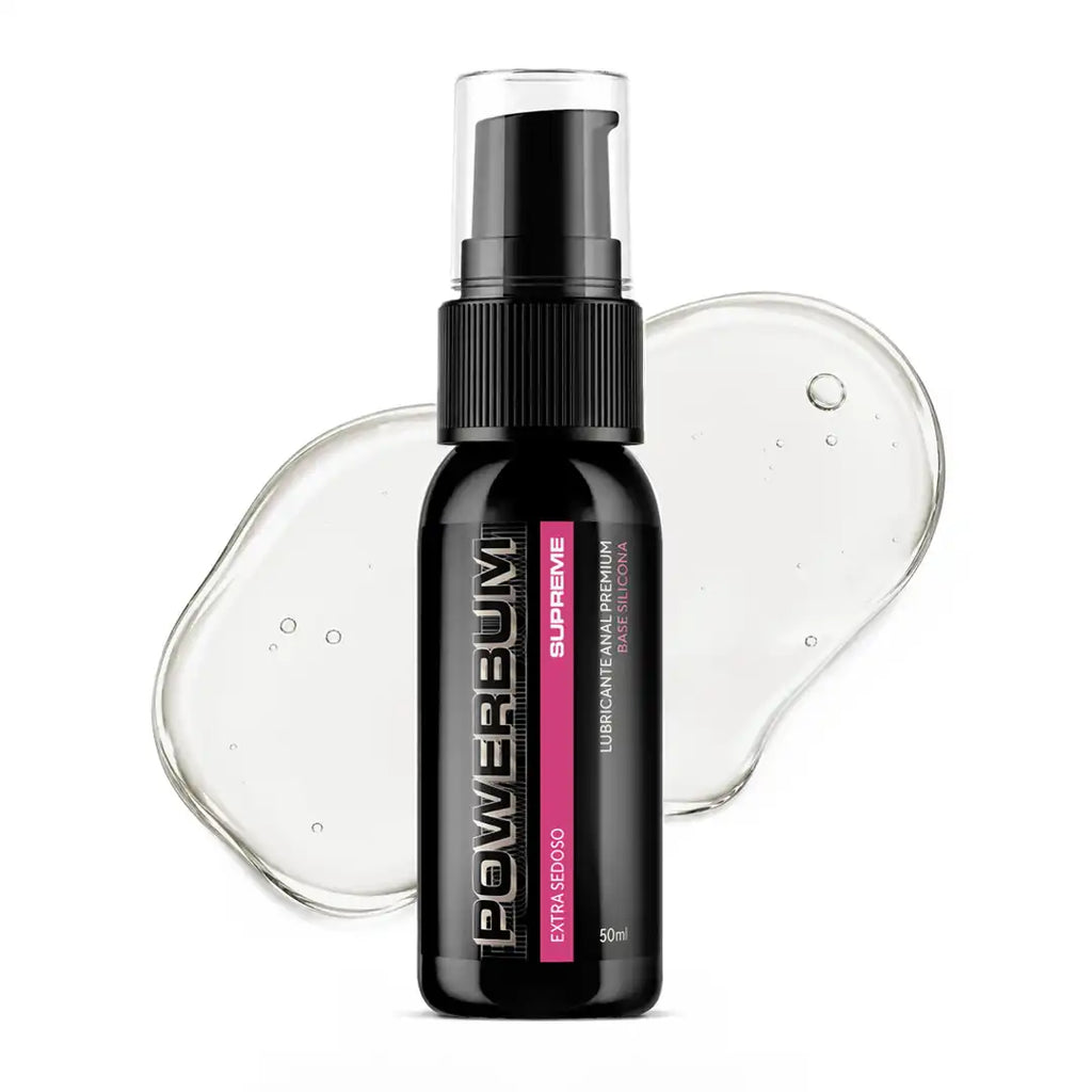 Powerbum Supreme Lubricante Anal Base Silicón con Extracto de Clavo Anestésico