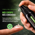 Powerbum Confort Lubricante Anal Base Agua con Extracto de Clavo Anestésico