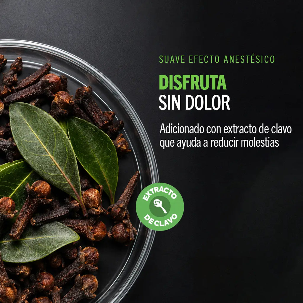 Powerbum Confort Lubricante Anal Base Agua con Extracto de Clavo Anestésico