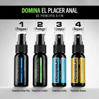 Powerbum Confort Lubricante Anal Base Agua con Extracto de Clavo Anestésico