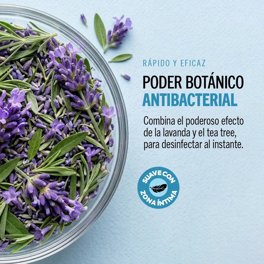 Powerbum Purify Limpiador Desinfectante Íntimo Tea Tree Lavanda