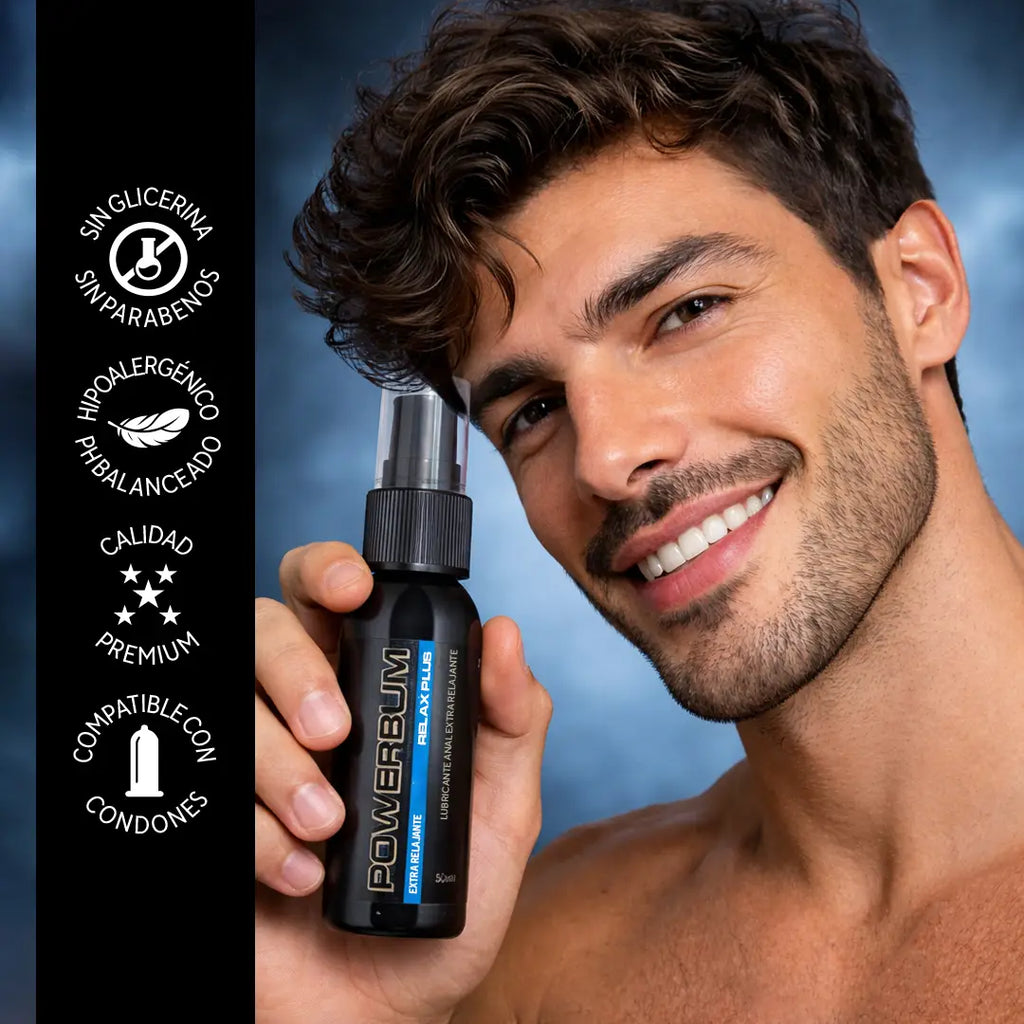 Powerbum Relax Plus Lubricante Anal Crema Extra Relajante