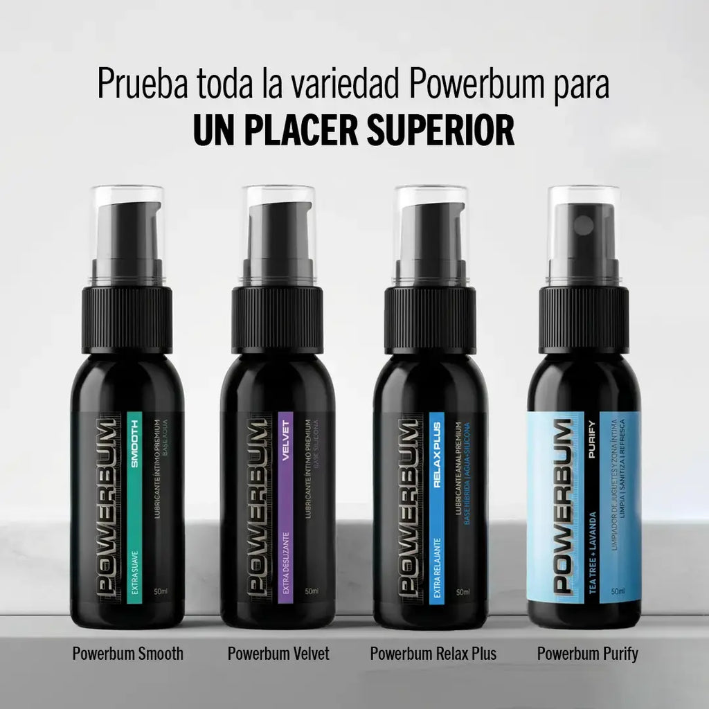 Powerbum Smooth Lubricante Base Agua Extra Suave con Caléndula