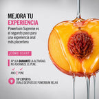 Powerbum Supreme Lubricante Anal Base Silicón con Extracto de Clavo Anestésico