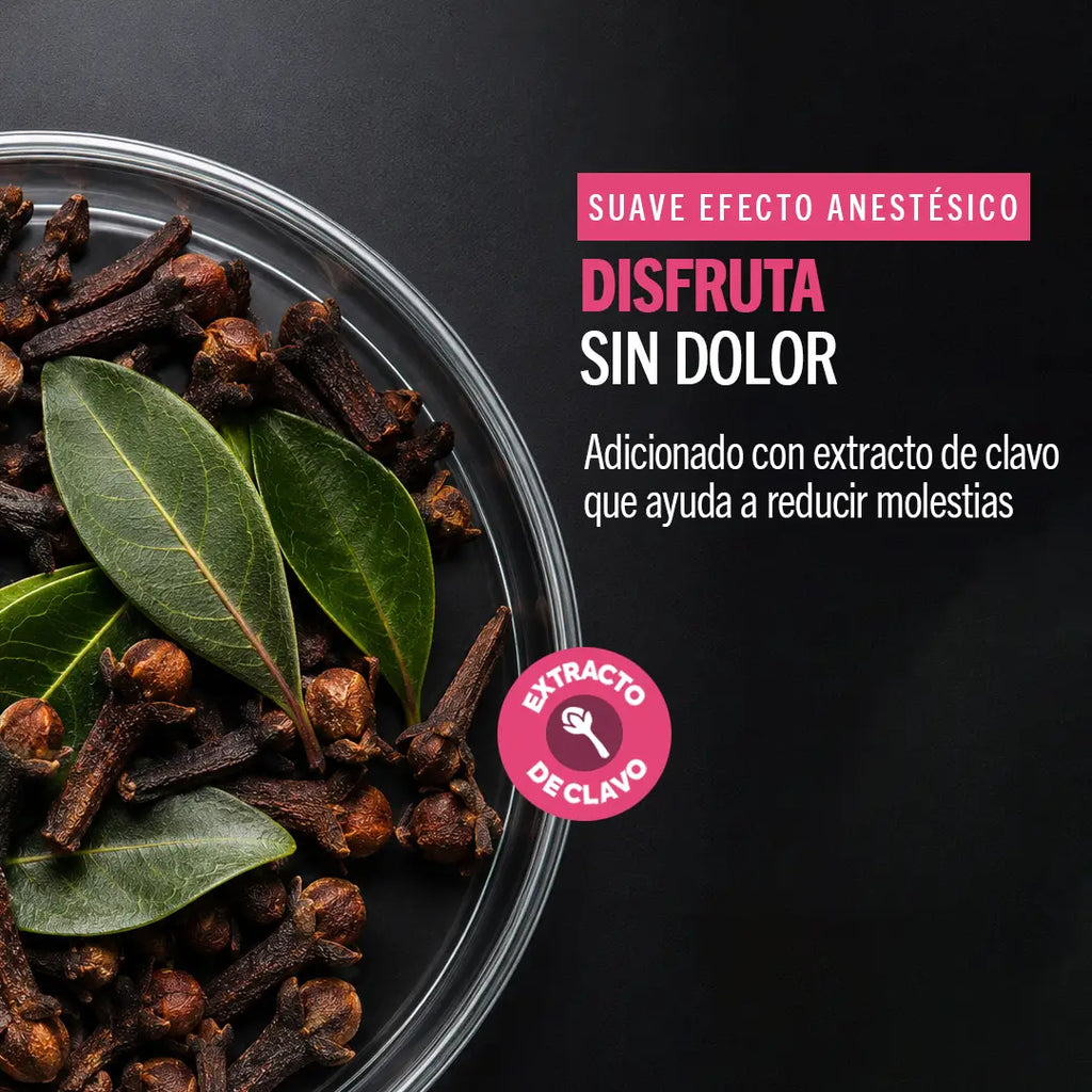 Powerbum Supreme Lubricante Anal Base Silicón con Extracto de Clavo Anestésico