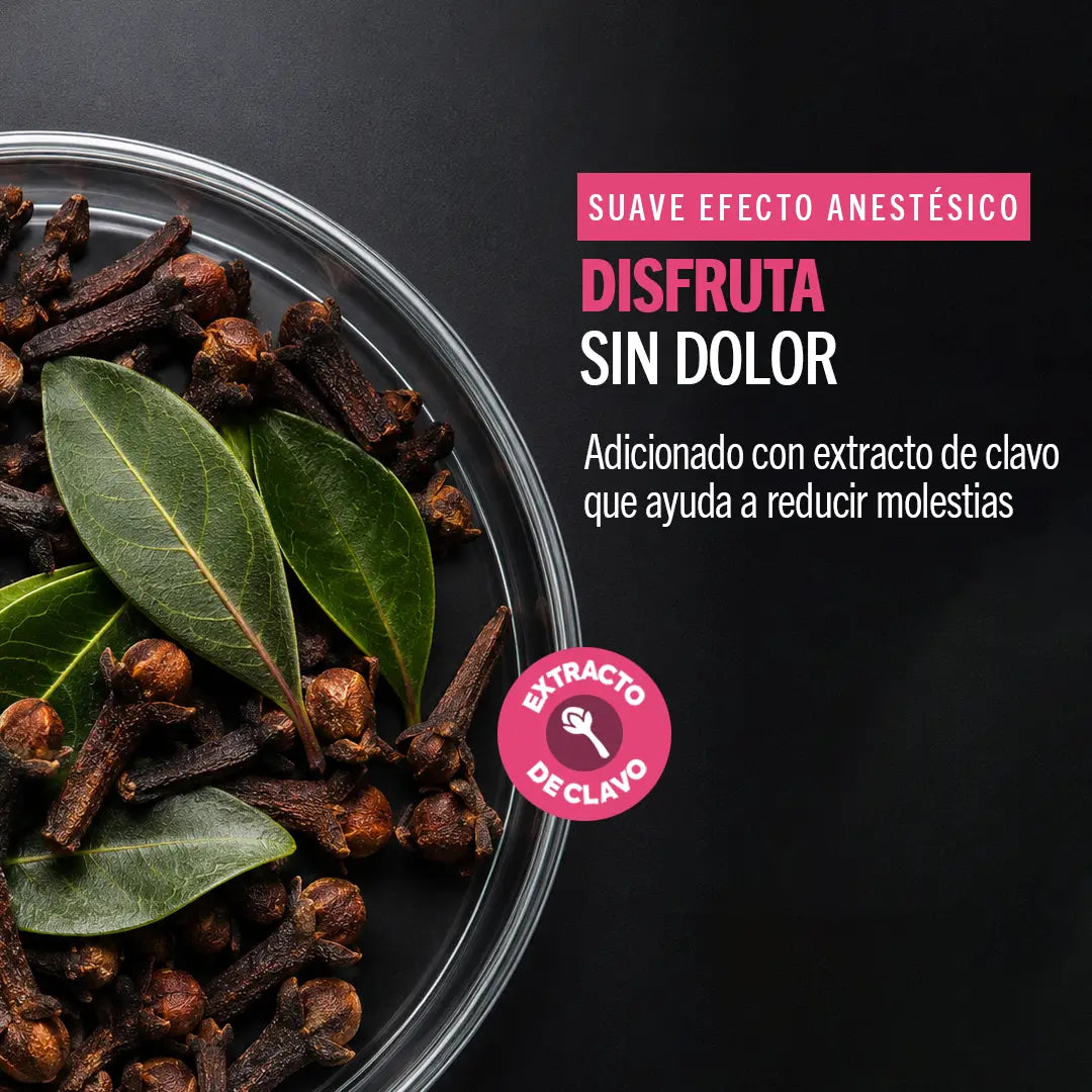 Powerbum Supreme Lubricante Anal Base Silicón con Extracto de Clavo Anestésico