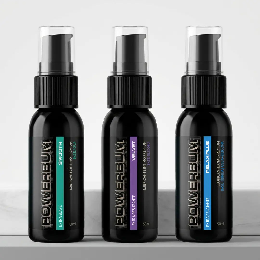 Kit de Lubricantes Powerbum Variedad 3-Pack