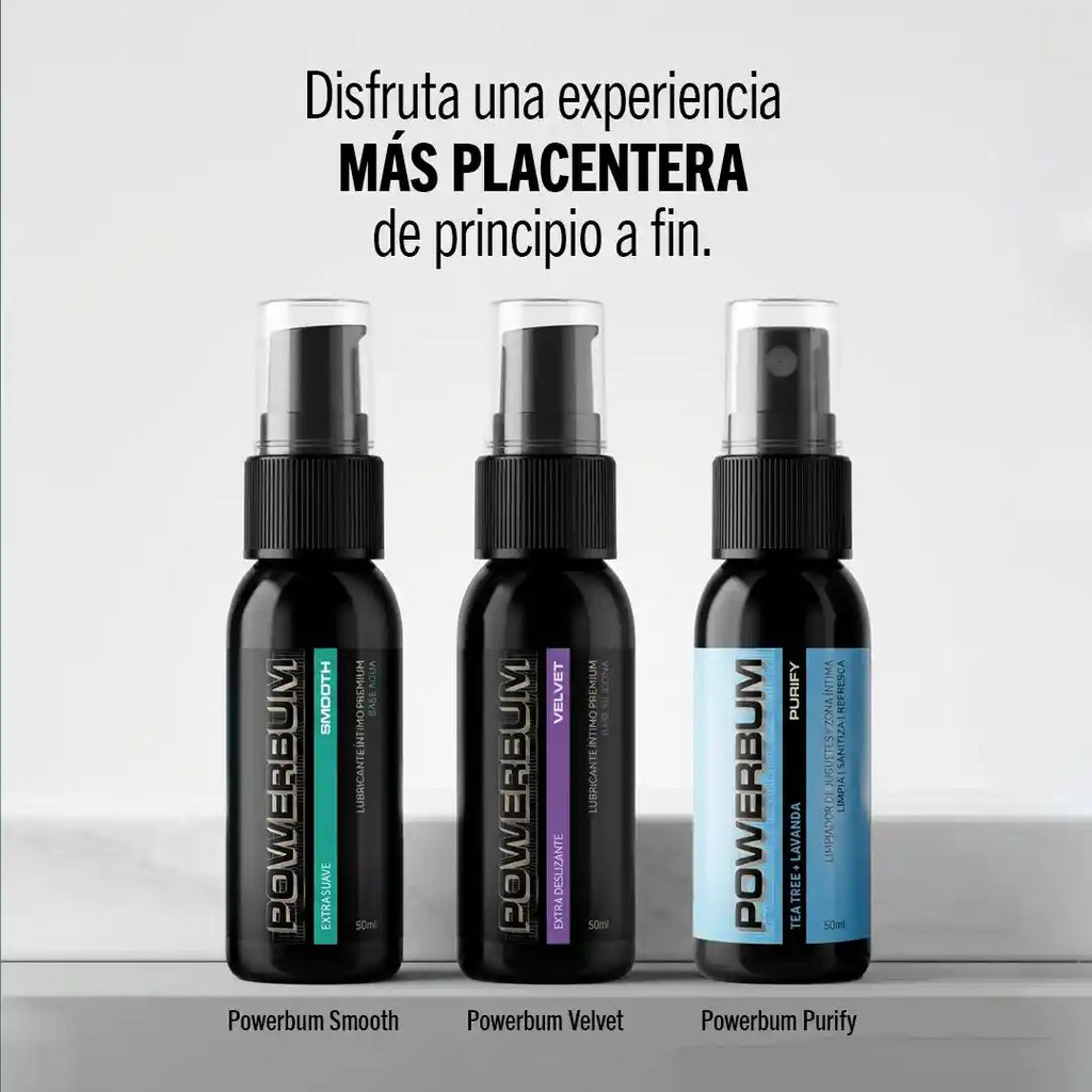 Kit de Lubricantes Powerbum Básico 3-Pack