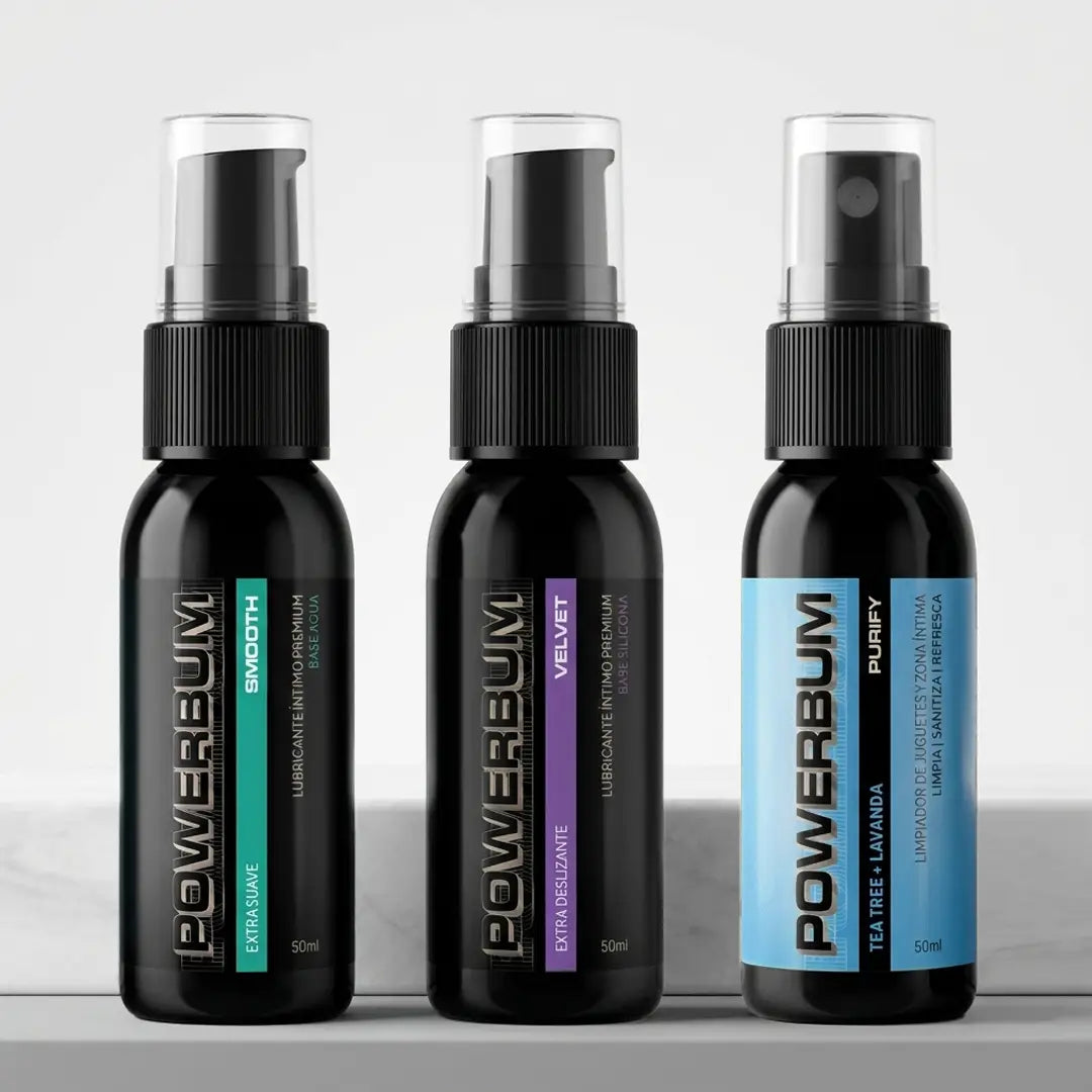 Kit de Lubricantes Powerbum Básico 3-Pack