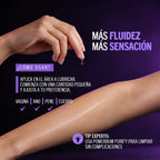 Powerbum Velvet Lubricante Base Silicón Extra Deslizante