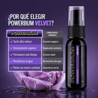 Powerbum Velvet Lubricante Base Silicón Extra Deslizante